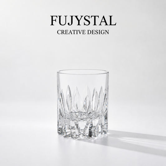 Glacial Starlight clear crystal whisky glass by Fujystal